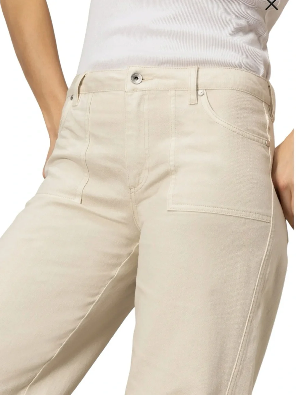 Sanctuary District Column Mid Rise
Ankle Jeans in Washed San Size 25/0 - Picture 4 of 15